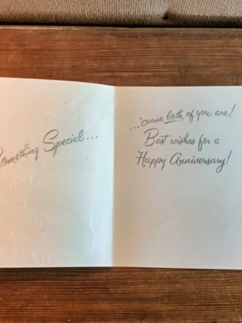 Coby Greeting Cards Set of 2 Thinking of You & Happy Anniversary Unused No Env